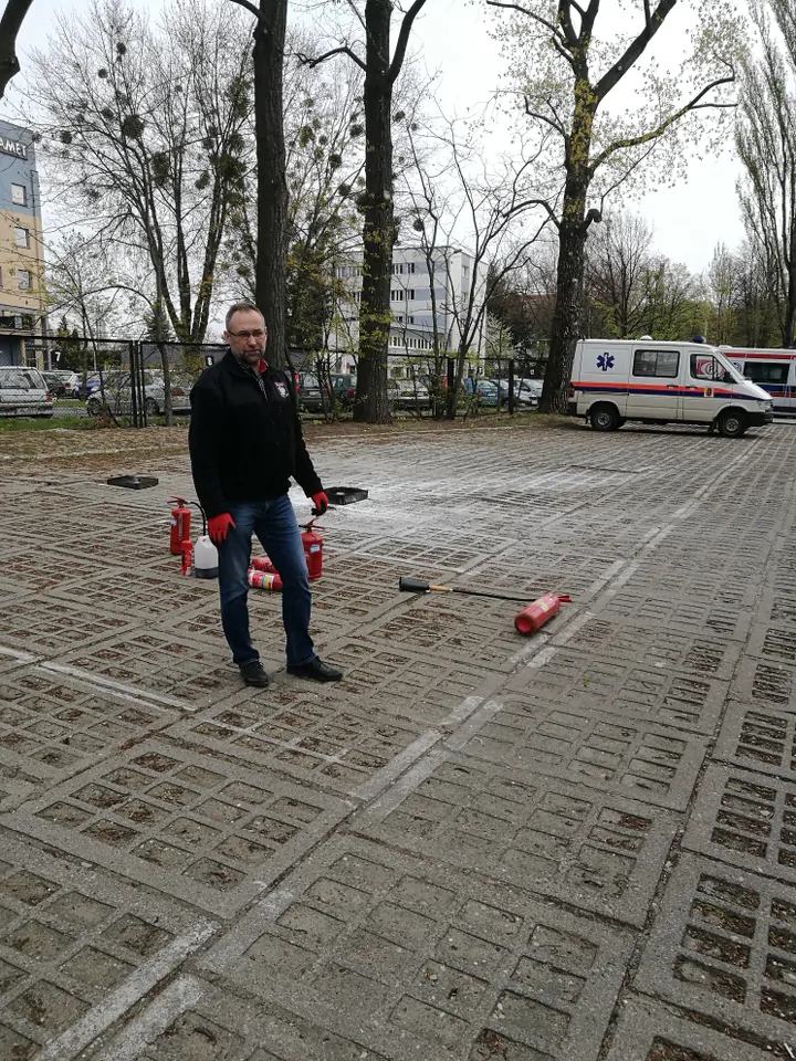 Szkolenie ppoż dla pracowników WSRM w&nbsp;Łodzi