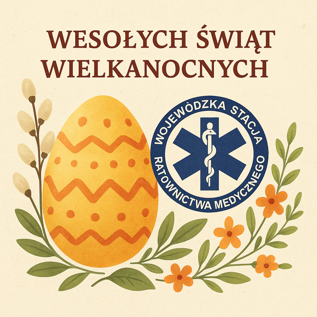 Wielkanocne życzenia od&nbsp;Wojewódzkiej Stacji Ratownictwa Medycznego w&nbsp;Łodzi