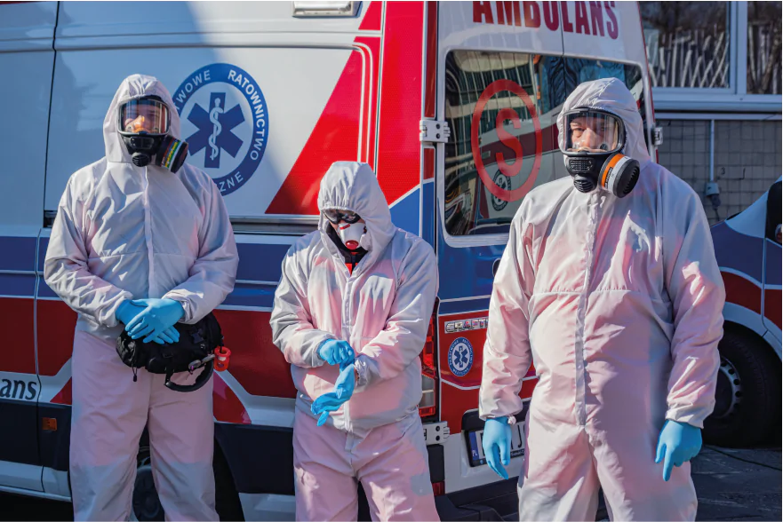 Nie&nbsp;musicie się nas bać! Stosujemy odpowiednie środki bezpieczeństwa.