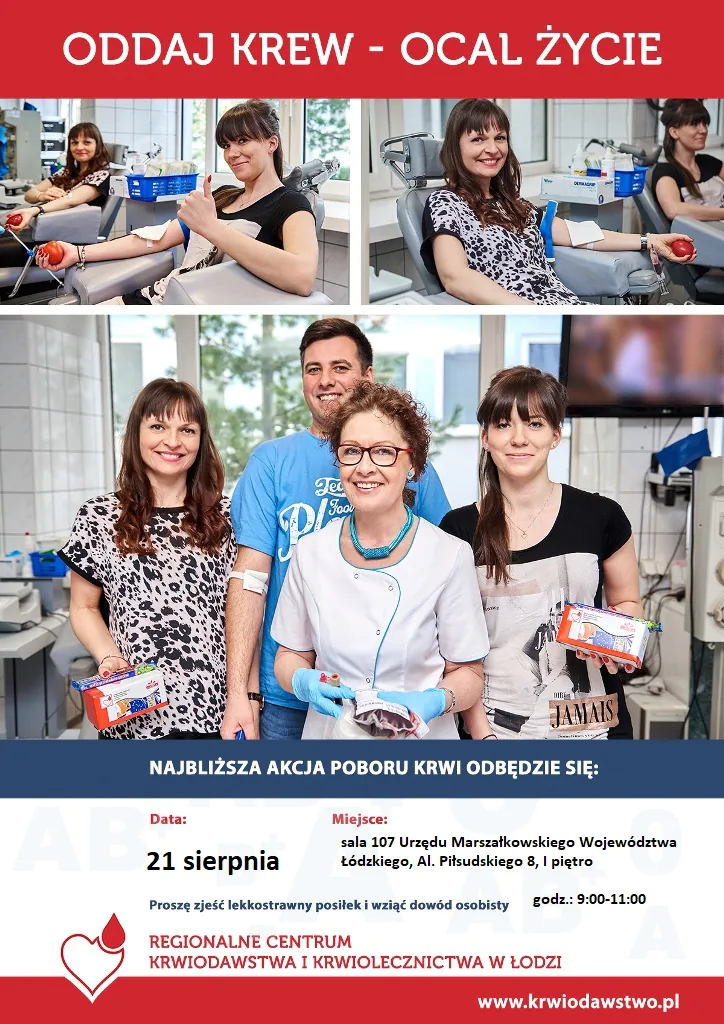 Oddaj krew – Ocal życie